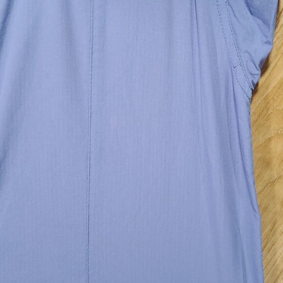 🔹️Columbia GRT Periwinkle Buttoned Front Adjustable Long Sleeve Top Small - Picture 14 of 14